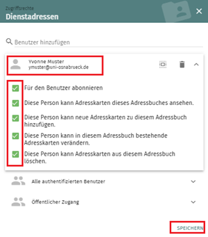 Groupware SOGo - Adressbuch Modul