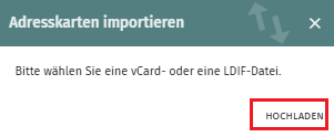 Groupware SOGo - Adressbuch Modul
