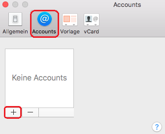 MacOS - SOGo-Adressbuch synchronisieren