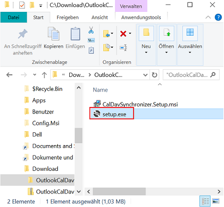 SOGo-Kalender mit Outlook synchronisieren