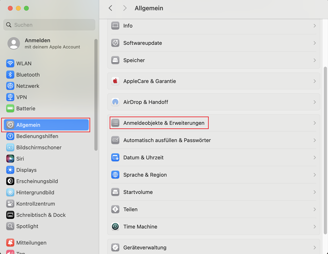 MacOS- Heimatverzeichnis via SMB anbinden