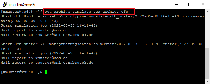 Prüfungsdatenarchivierung - Handout für die  IT-Administration