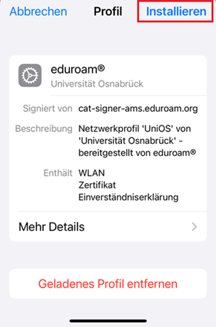 iPhone-eduroamWLAN
