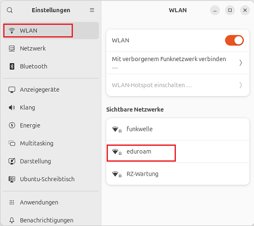Ubuntu WLAN