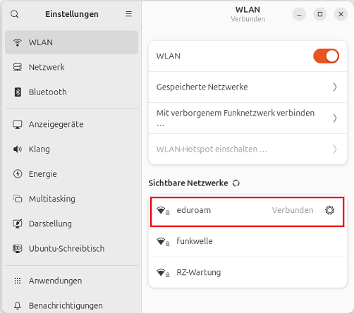 Ubuntu WLAN