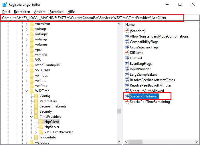 Windows- Zeitserver nutzen