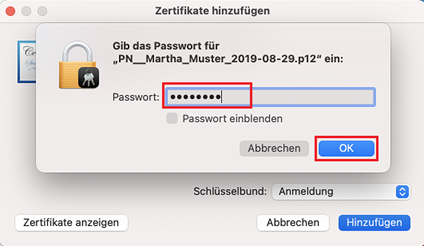 Zertifikatsimport für sichere Browserkommunikation (Bsp: Autorisierter Zugriff auf die SAP WebGUI)