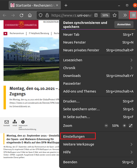 Zertifikatsimport für sichere Browserkommunikation (Bsp: Autorisierter Zugriff auf die SAP WebGUI)
