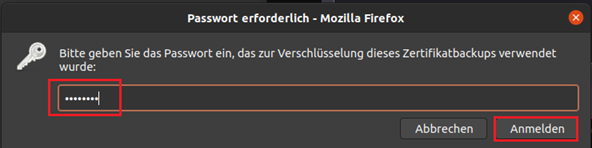 Zertifikatsimport für sichere Browserkommunikation (Bsp: Autorisierter Zugriff auf die SAP WebGUI)