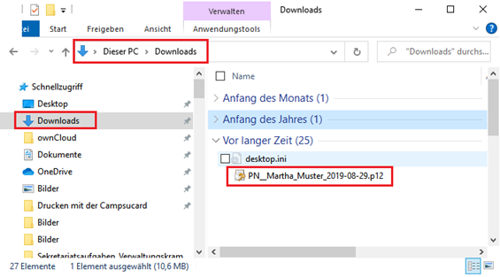 Zertifikatsimport für sichere Browserkommunikation (Bsp: Autorisierter Zugriff auf die SAP WebGUI)