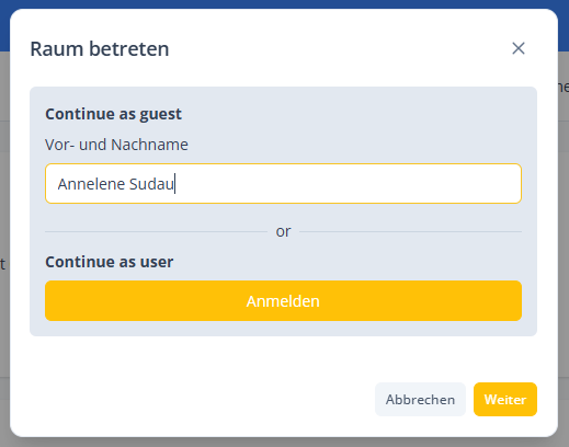 Videokonferenzsystem BigBlueButton
