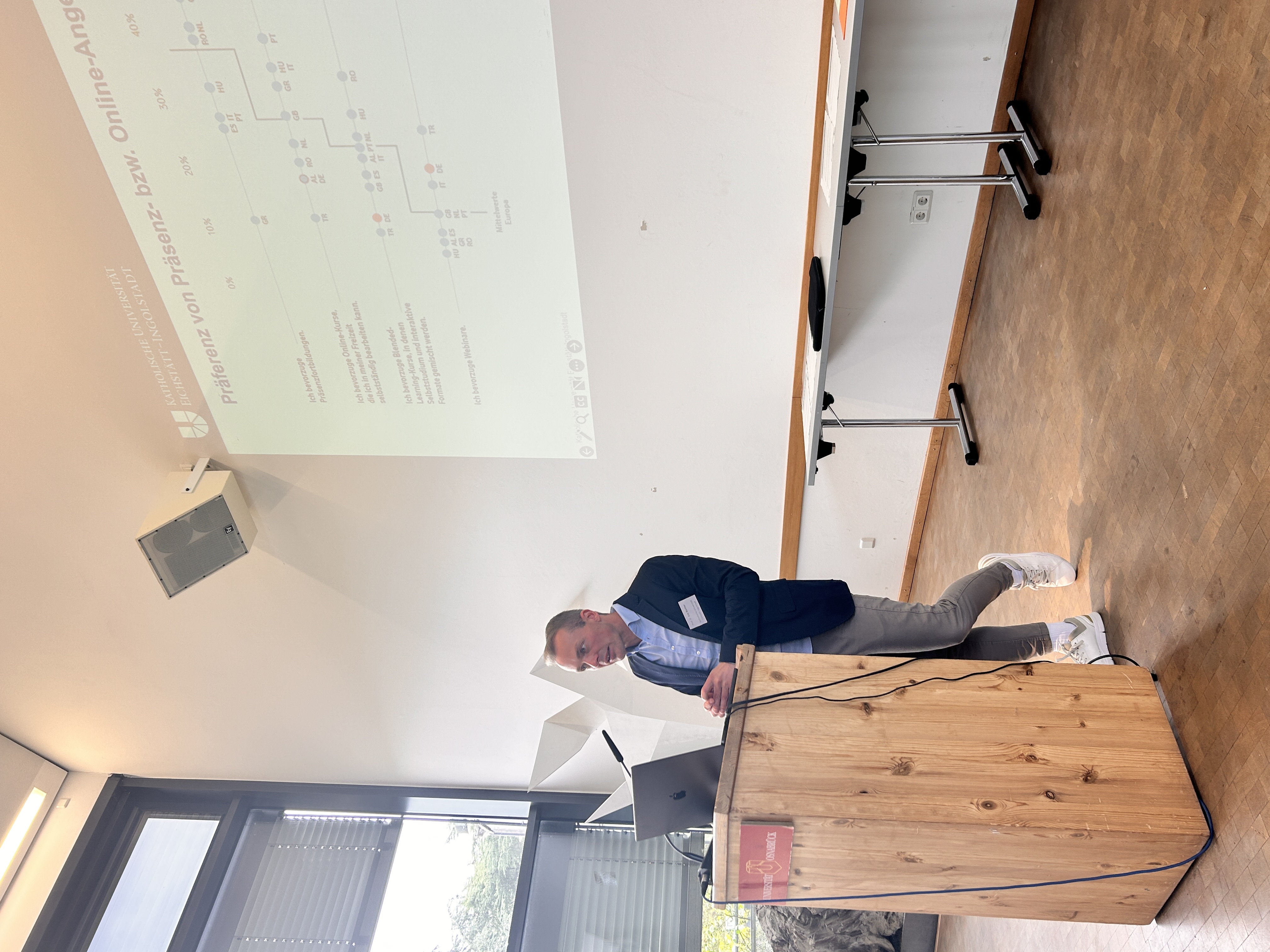 Keynote-Speaker Prof. Dr. Eric Richter (Katholische Universit&auml;t Eichst&auml;tt-Ingolstadt)